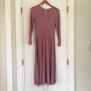Roolee blush swing dress